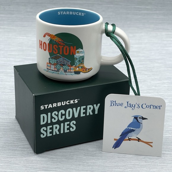 Starbucks Other - Starbucks Mug Houston Demi Tasse Discovery Series 2oz Espresso Texas Ornament